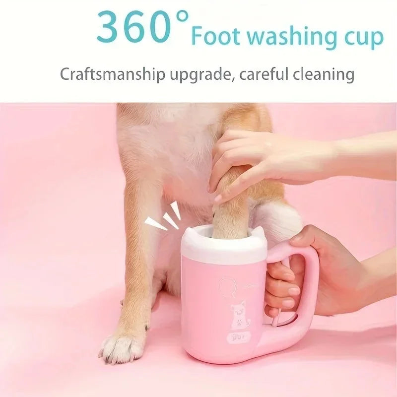 Portable Dog Foot Washer Presser