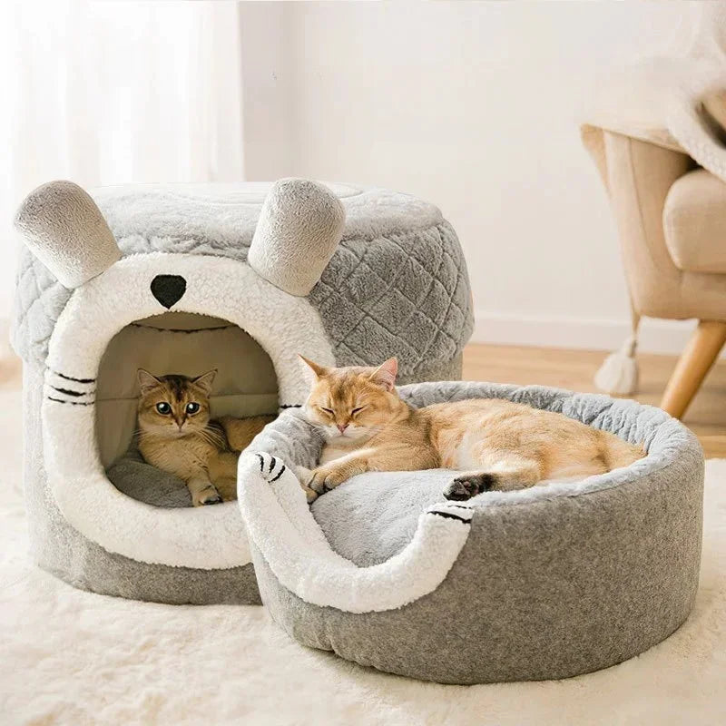 2in1 Pet Thermo-Pet Nest Heated Cat Bed